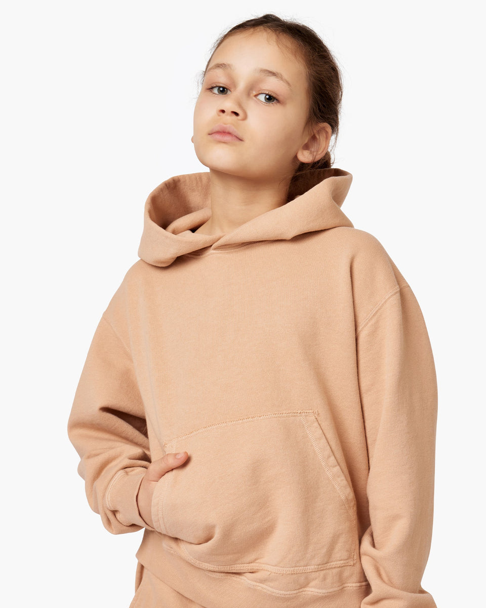 Kids Hoodie Bisque Clothing TKEES TKEES