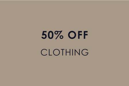 50% Off Clothing