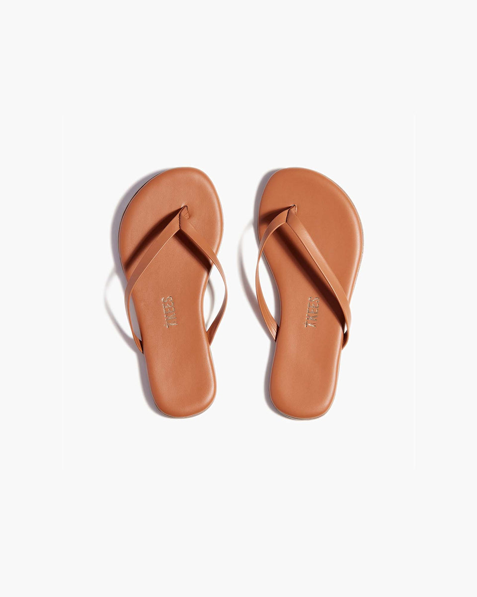 Kids Lily Foundations in Au Naturale | Flip-Flops | Kids Footwear – TKEES