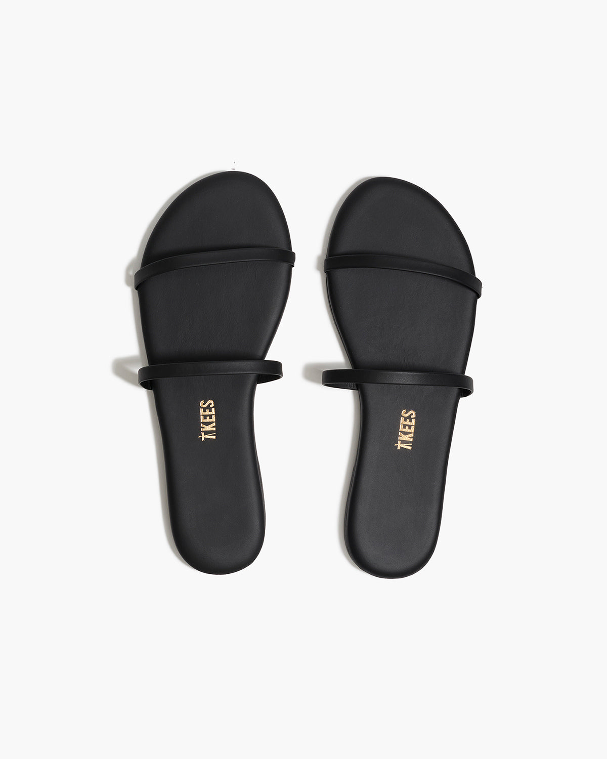TKEES Gemma Leather Sandals in Sable