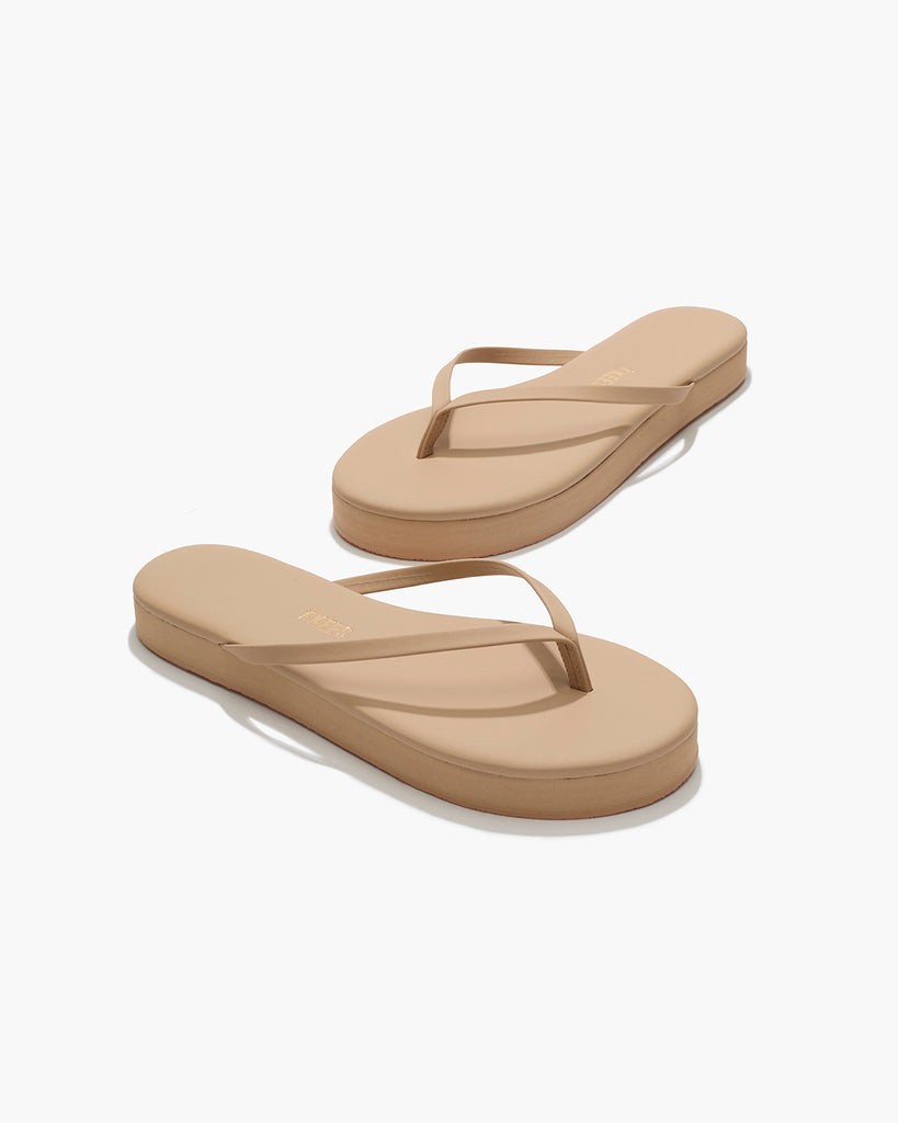 TKEES Lily Platforms Platform Sandals in Sunkissed