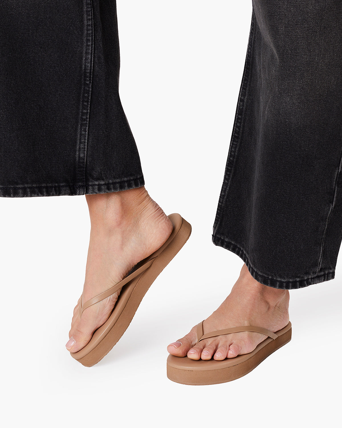 Lily Platforms in Cocobutter | Flip-Flops | Women's Footwear – TKEES