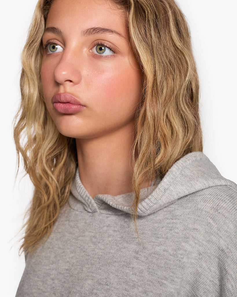 Sunday Sweater Hoodie - Heather Grey