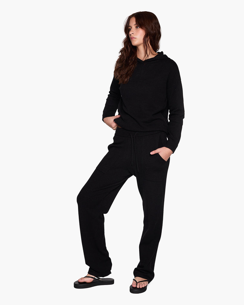 Sunday Sweater Hoodie - Black