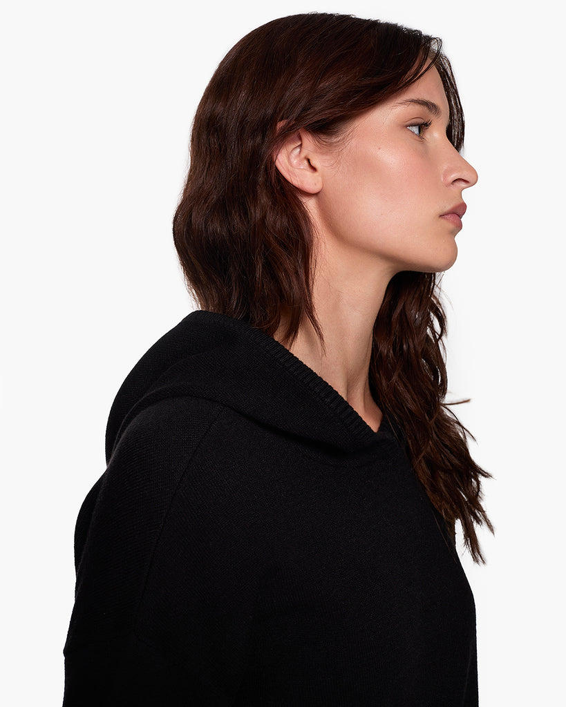 Sunday Sweater Hoodie - Black