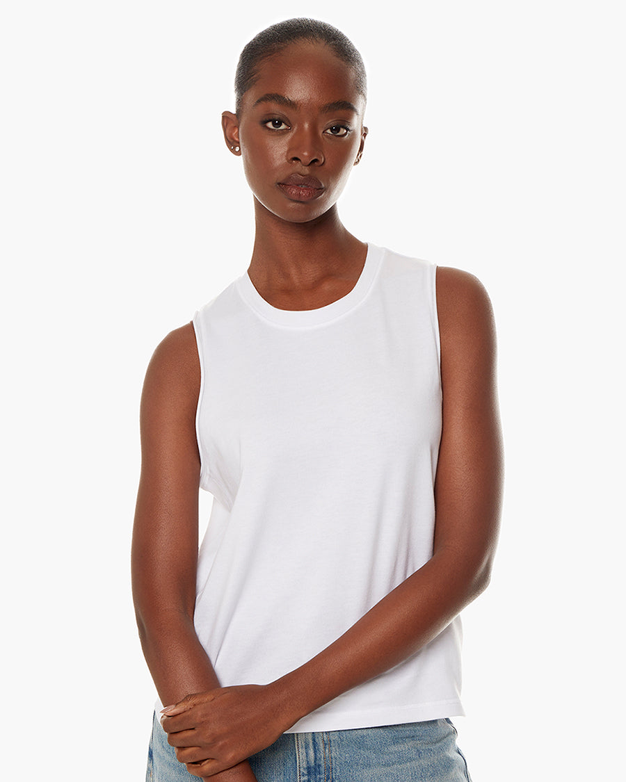 Relâche-Chic White Top Tank Women's Clothing – TKEES