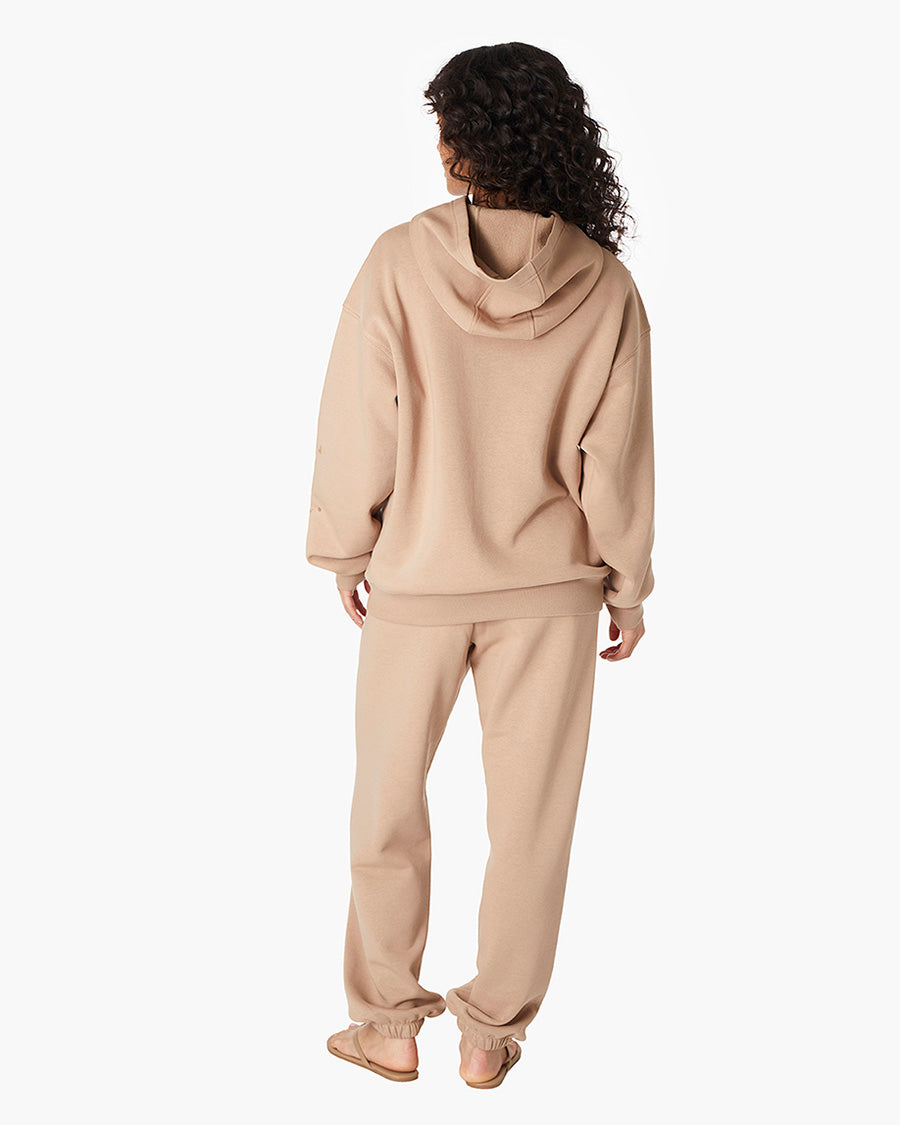 TANMESSO Dames oversized gestreepte ronde hals sweatshirt met lange TANMESSO Dames oversized gestreepte ronde hals sweatshirt met lange