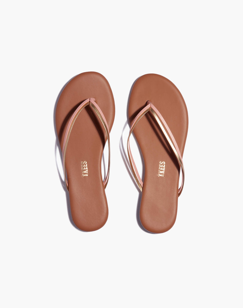 Lush | Leather Flip Flops | TKEES Duos
