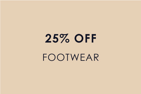 25% off Footwear