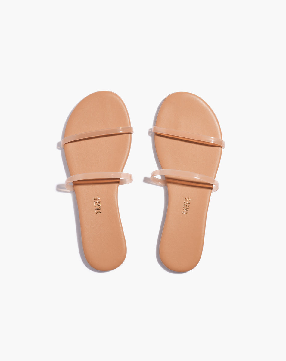 Gemma Clears in Pout Sandals TKEES TKEES