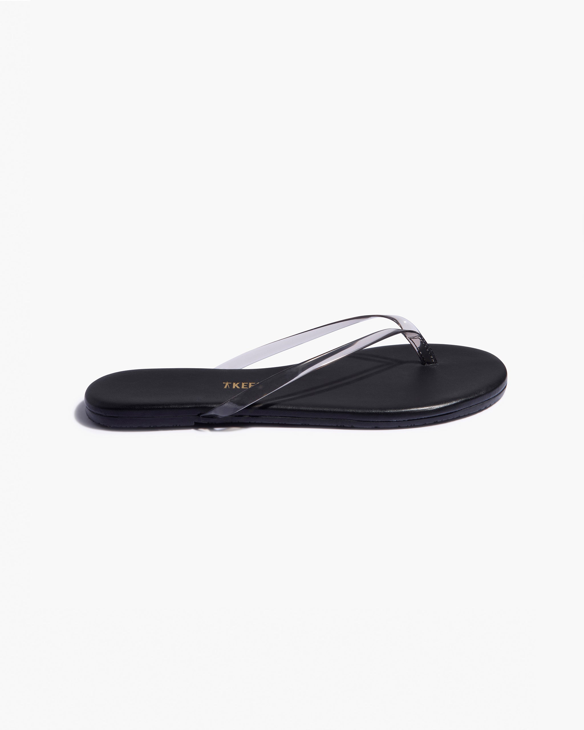 Lily Clears in Black | Sandals | TKEES – TKEES
