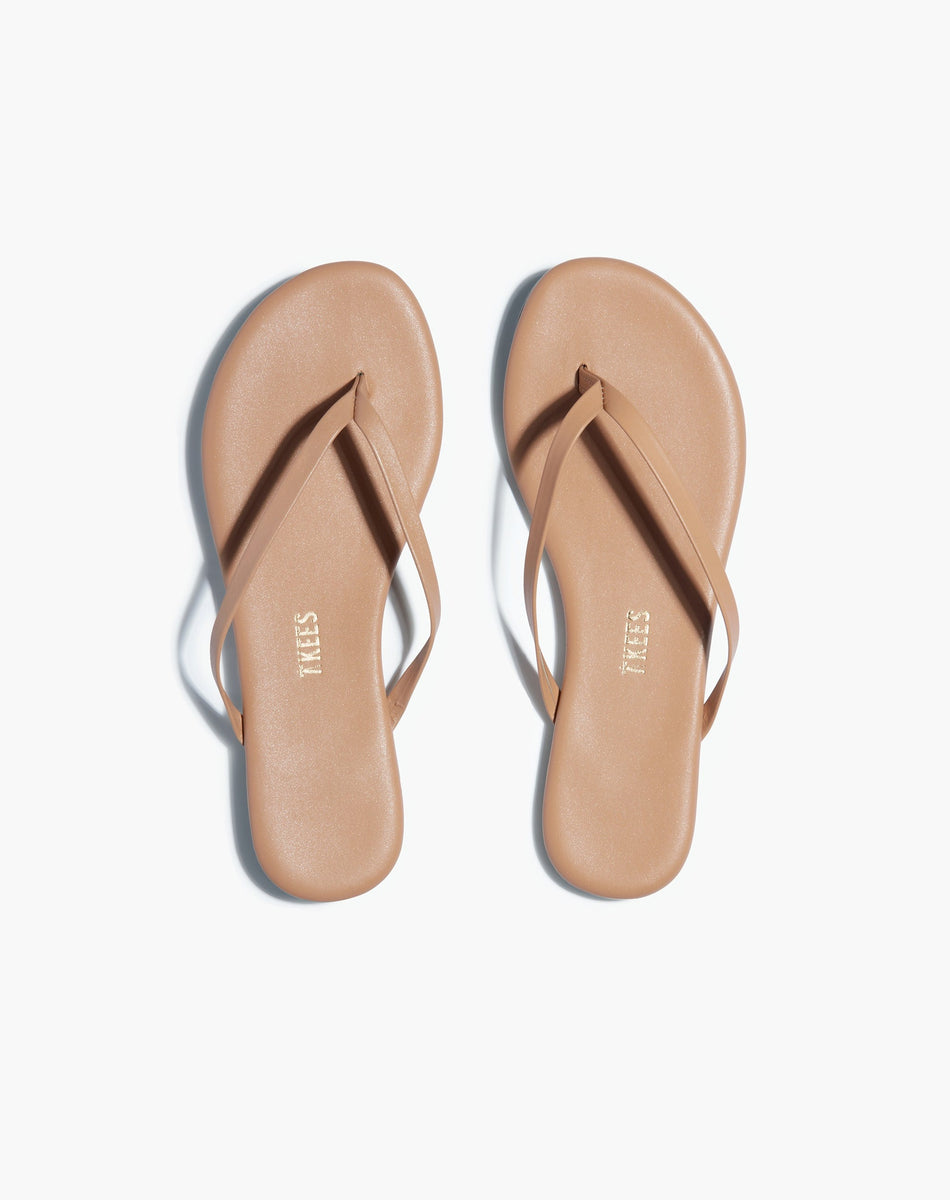 Lily Shimmers in Coocbutter | Women's Sandals | TKEES – TKEES