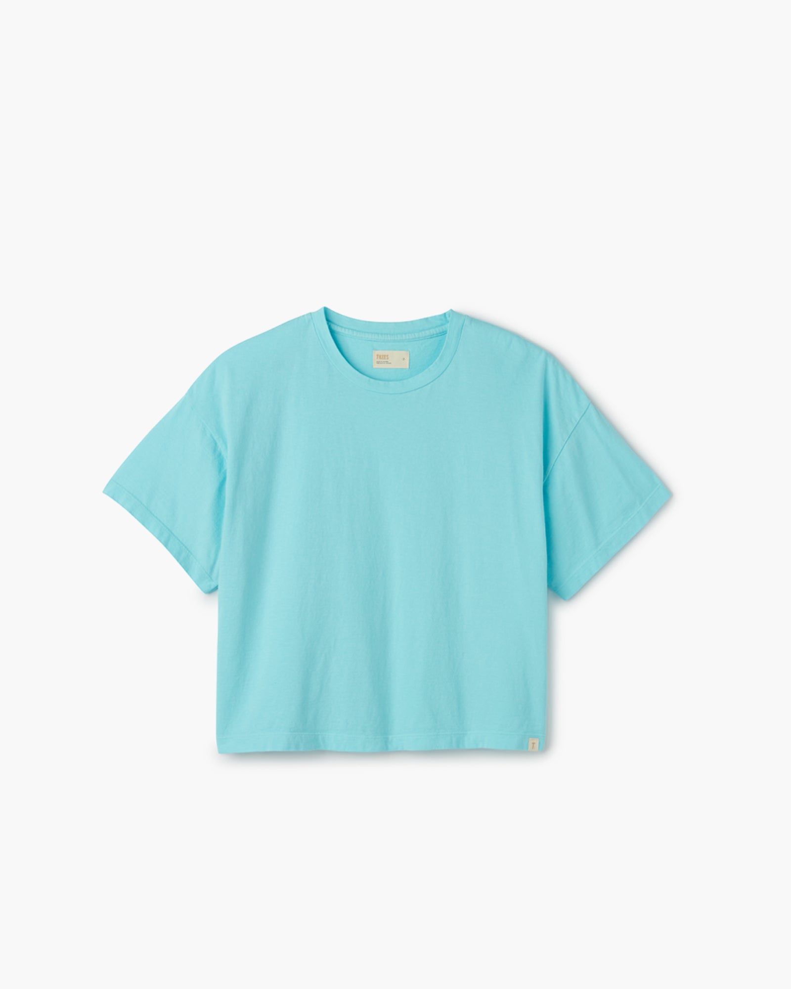 Core Boxy Tee Sky Blue