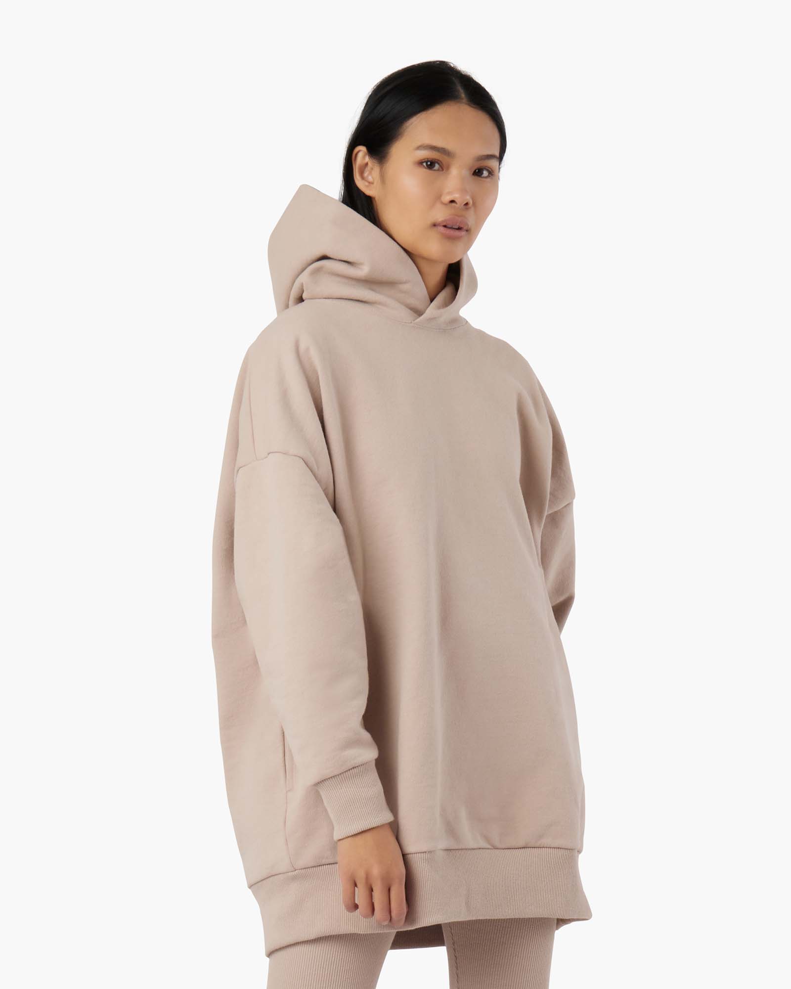 Sweat-shirt à Capuche Femme Oversize - Coton - Mode Décontractée Hiver - Tendance