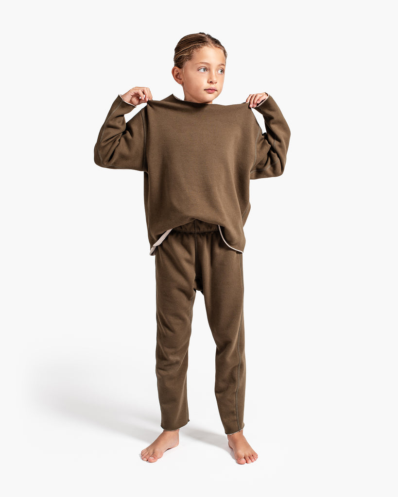 Kids Sleek Fleece Top