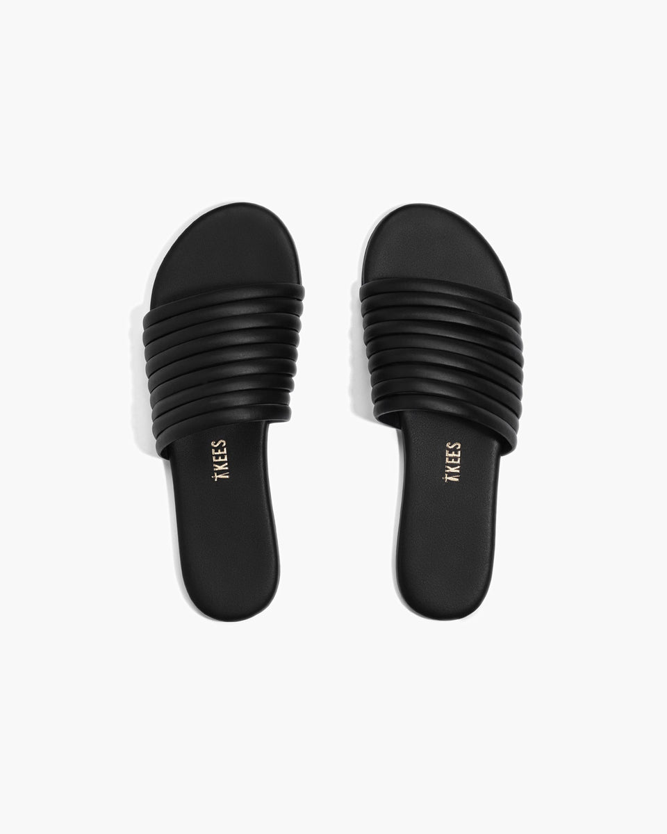 Caro in Black | Slides | Women's Footwear – TKEES