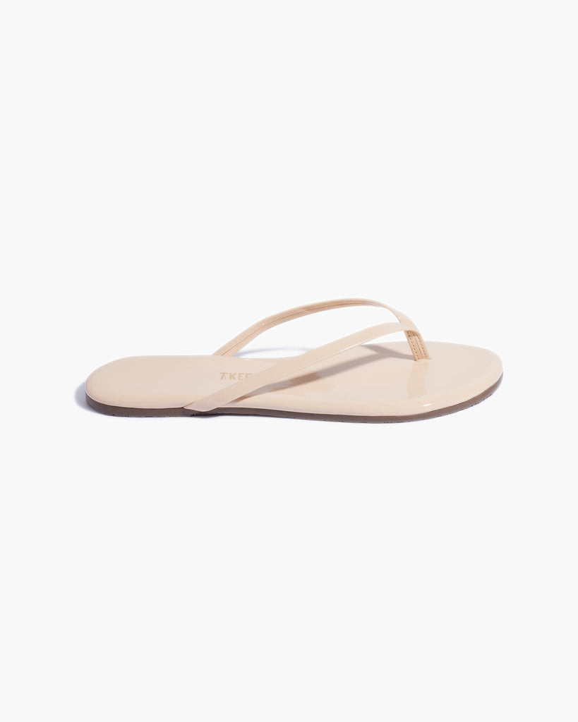 Lily Glosses in Linen | Flip-Flops | Women's Footwear – TKEES