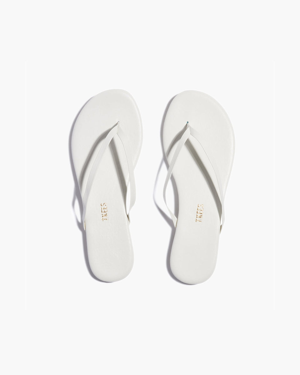 Lily Pigments in White | Flip-Flops | Women's Footwear – TKEES