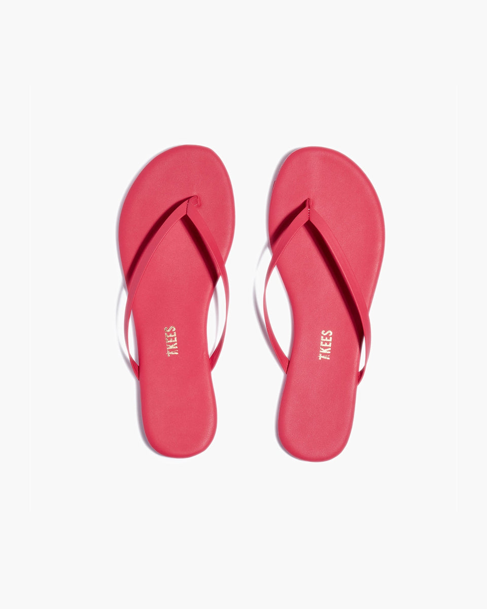 Lily Pigments in Cerise | Flip-Flops | Women's Footwear – TKEES