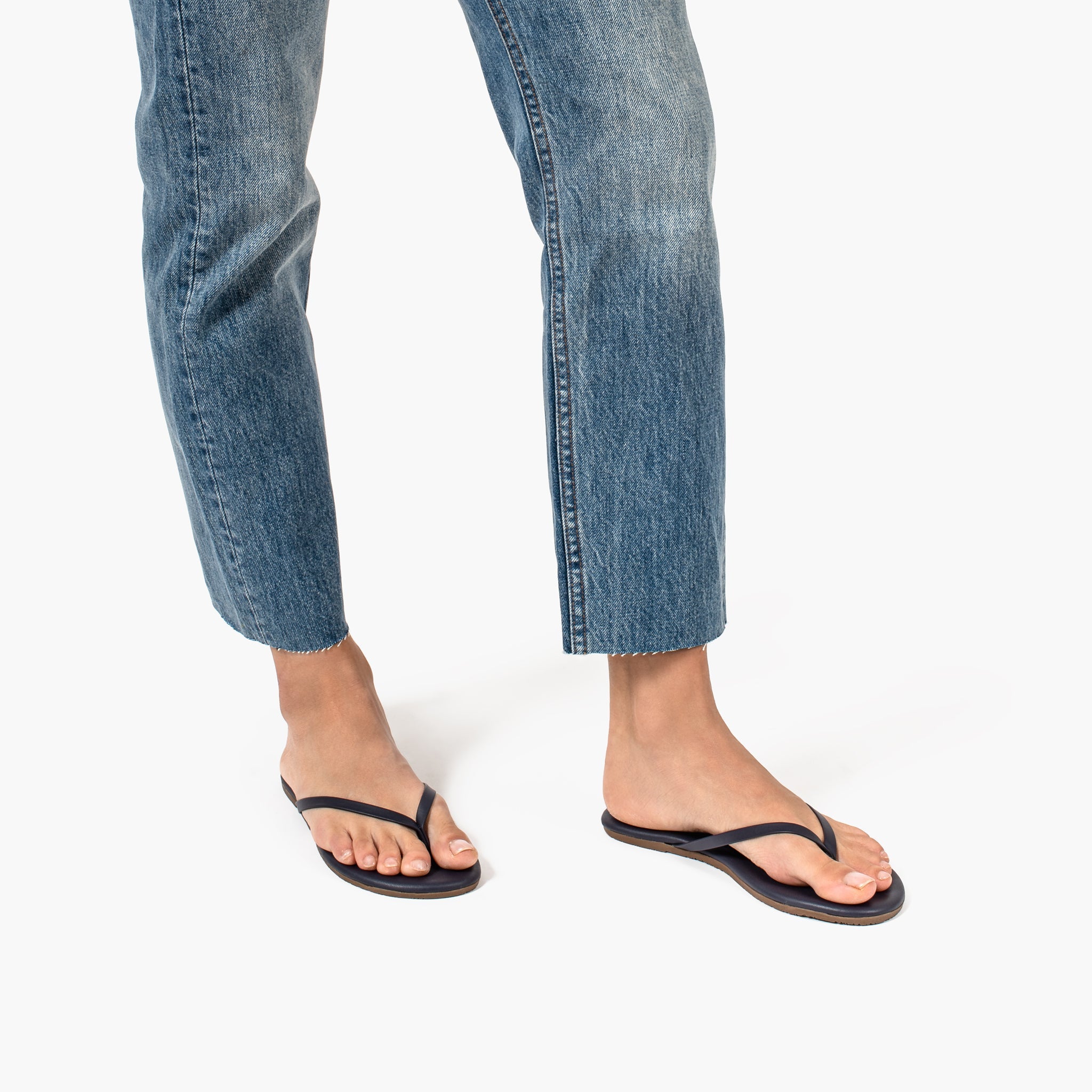 Tkees Flip Flops Tkees Liners Black TKEES Lily Sable Flip Flops