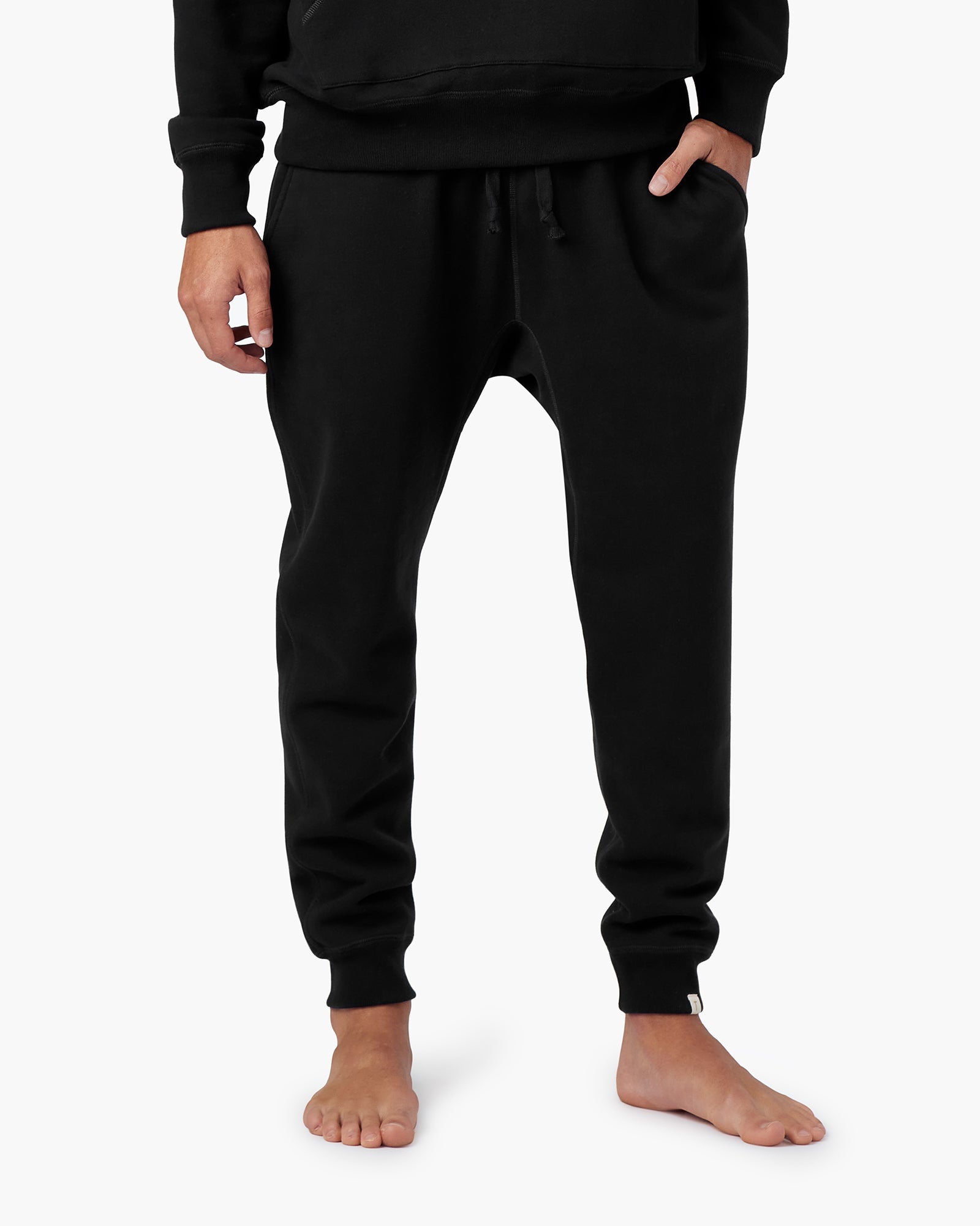 Core Fleece Sport Jogger in Black, Sweatpants