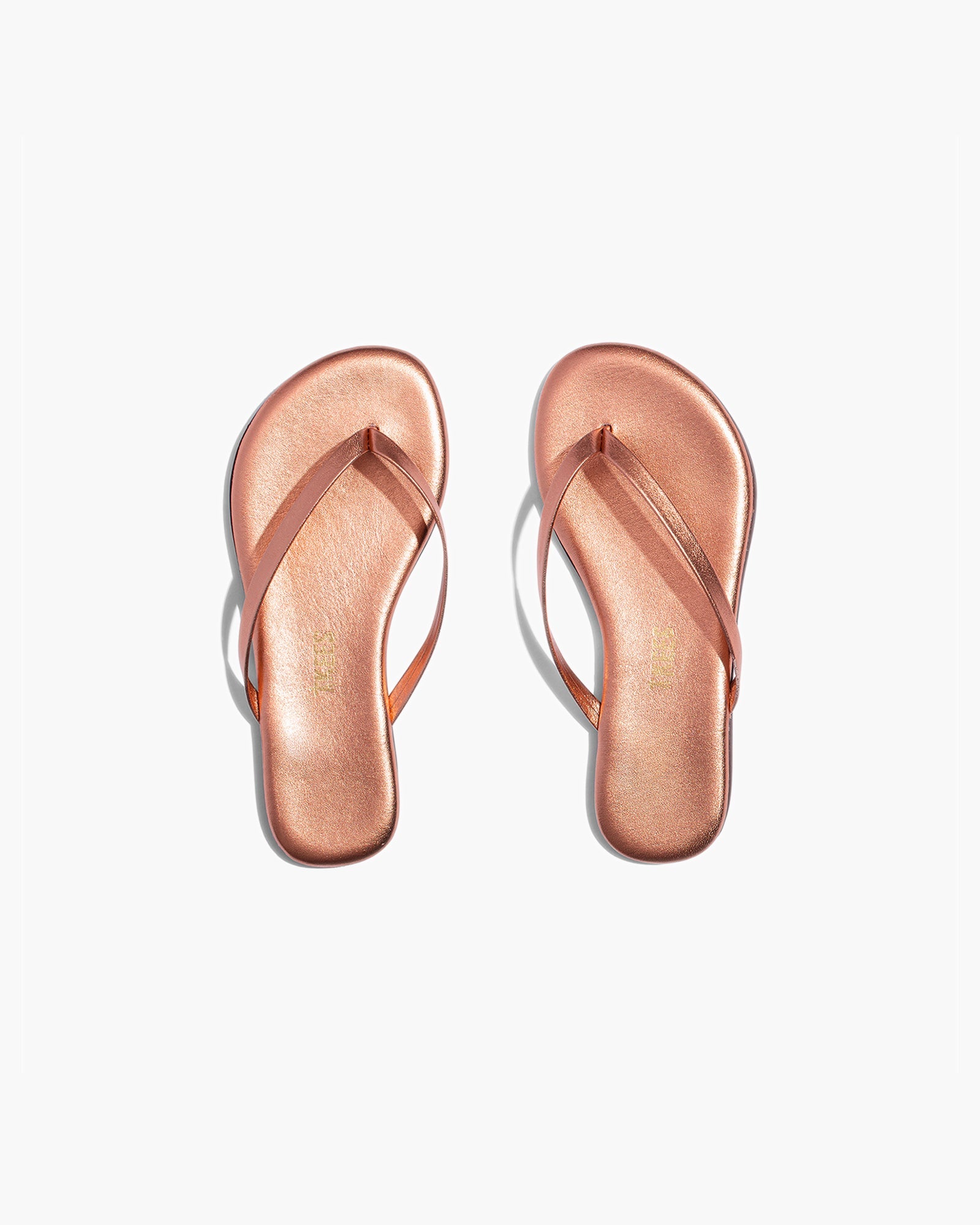 Kids Lily Metallics in Beach Pearl Flip-Flops Kids Footwear
