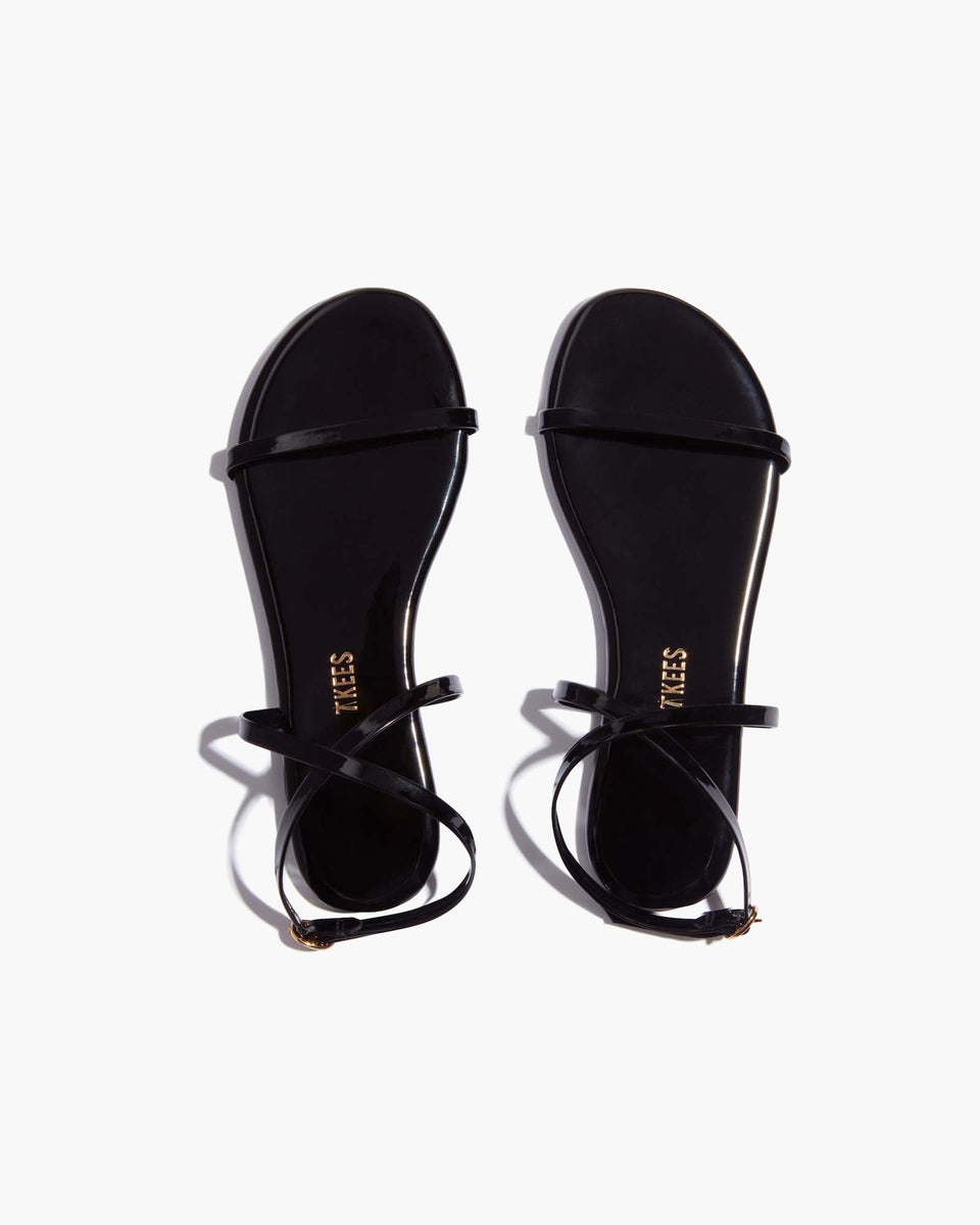 MJ Glosses in Licorice | Sandals | Women's Footwear – TKEES