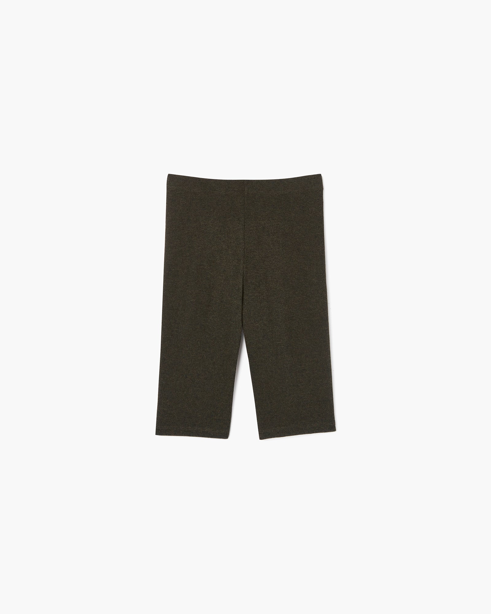 Super Rib Biker Short Moss