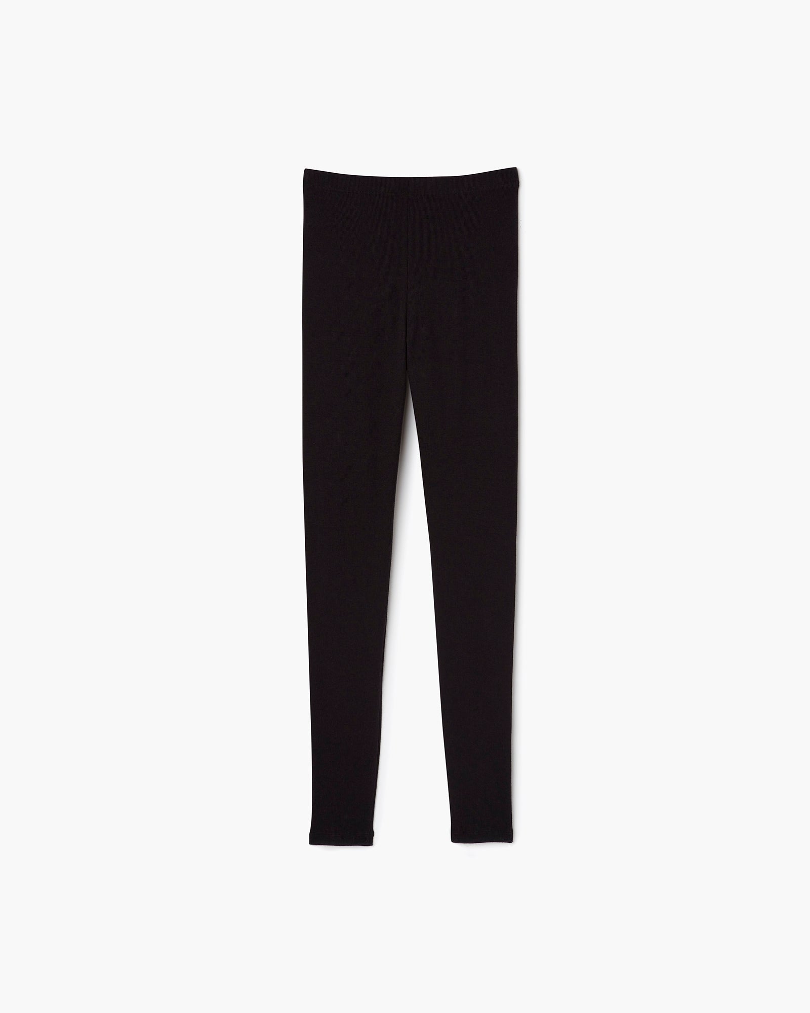 H&M+ Ribbed leggings - Black - Ladies